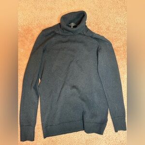 Talbots Classic Black Knit Turtleneck